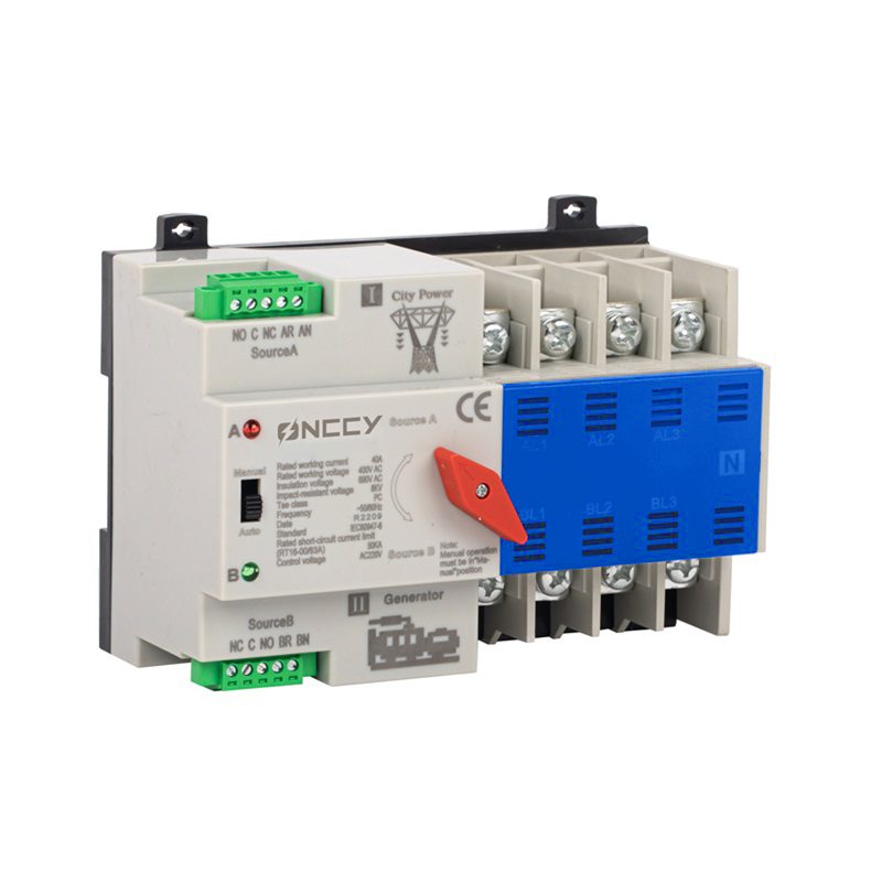100A 3P 4P 50kA 400V Power 双电源自动转换开关 2
