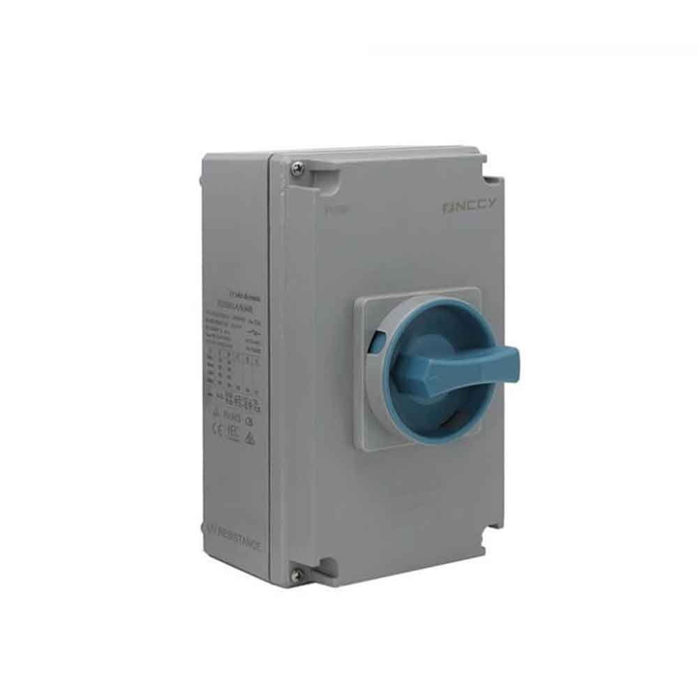 DC 隔离开关 Aluminum box 1500V 55A IP66