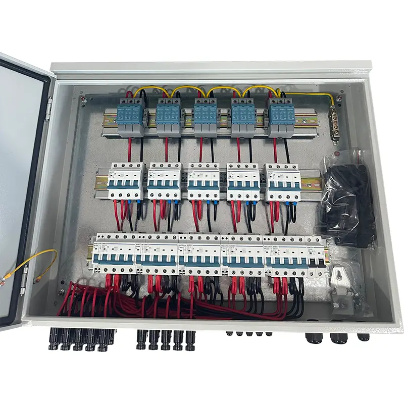 光伏 汇流箱 IP65 CE 10IN 5OUT 400VDC