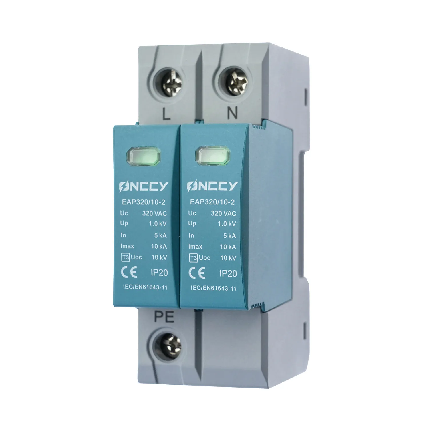 AC 浪涌保护器 T3, 320V ClassIII 10kA