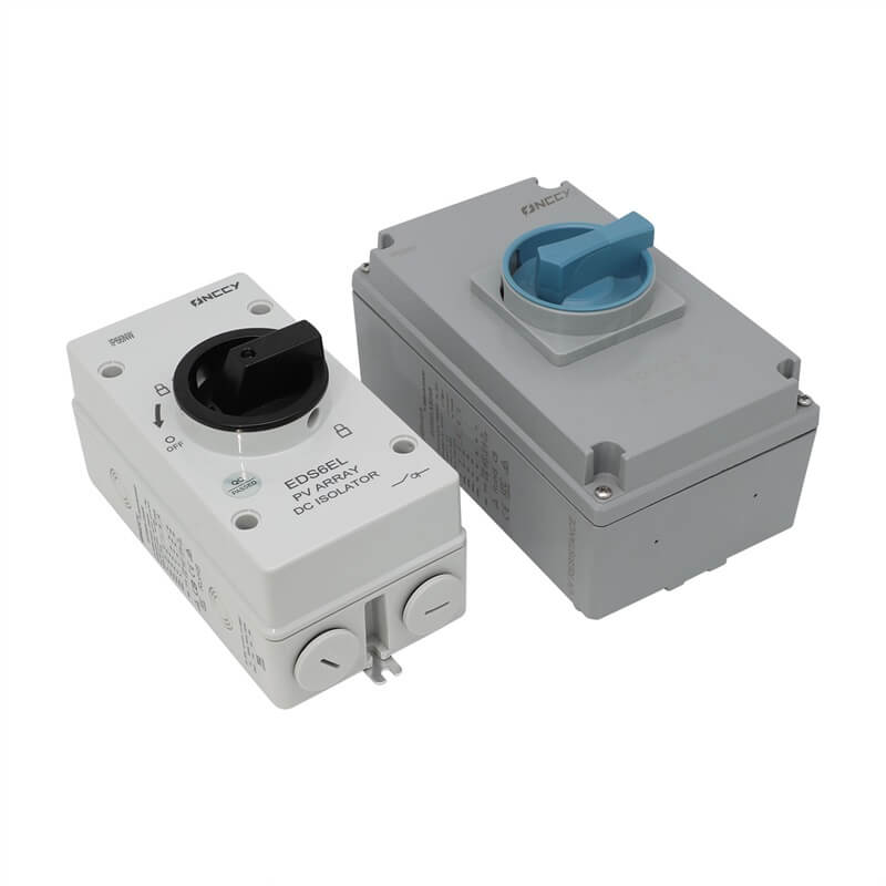 DC 隔离开关 Aluminum box 1500V 55A IP66 2