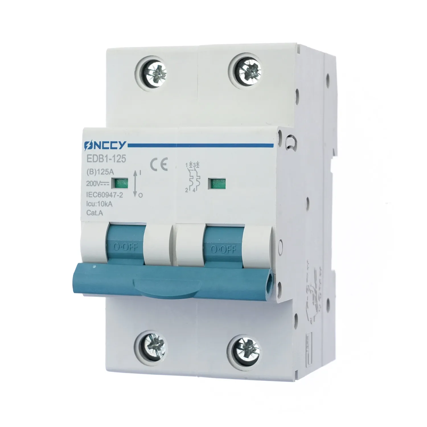2P 200V 125A 6kV DC 微型断路器 微型断路器