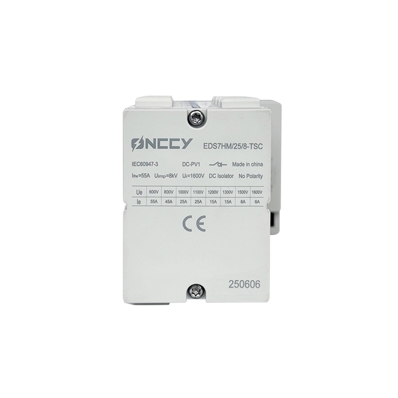 1600V 50A 8P DC lsolator With 分励脱扣 5