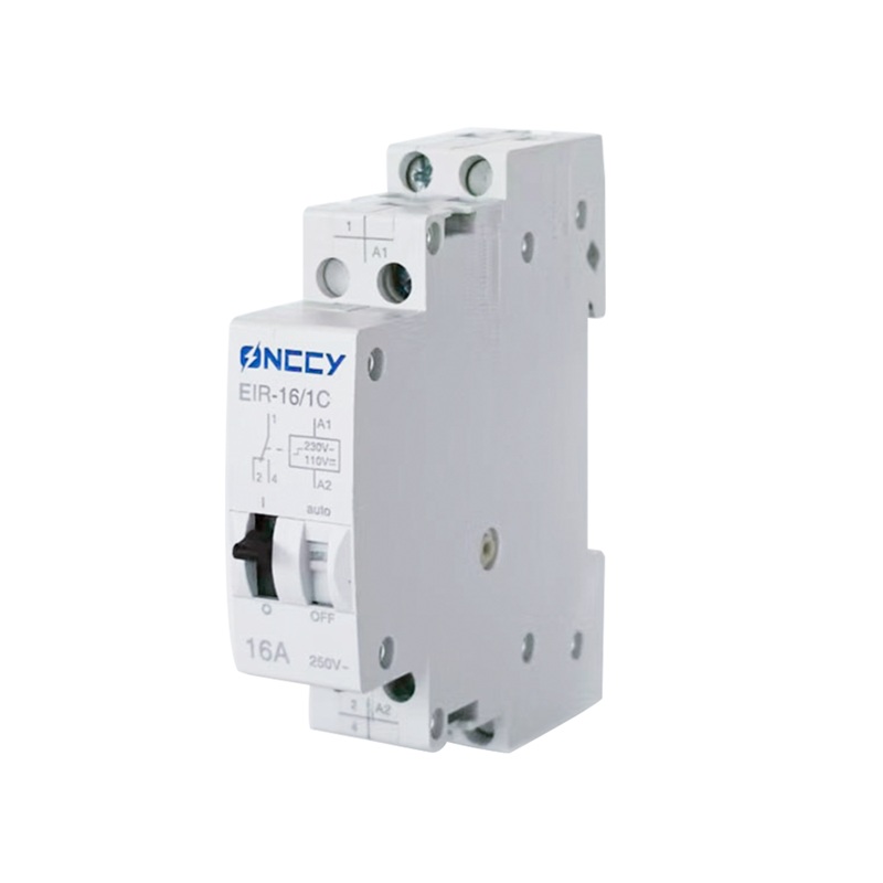 脉冲继电器 导轨 AC 230V 16A 2P Hum Free 3