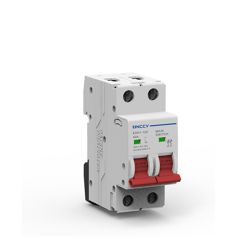 AC 隔离开关 Double Pole 2P 3P 4P 80A 125A 500V
