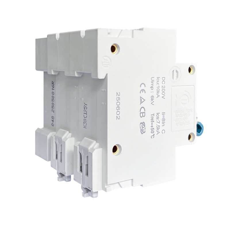 DC 断路器 2P 200VDC 125A with MX+OF 4