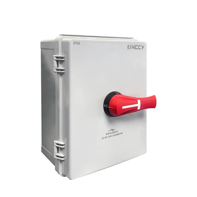 1000VAC 250A 3P IP66 外壳 AC 负荷隔离开关 2