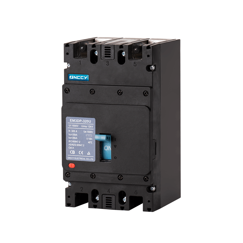 光伏 DC 塑壳断路器 塑壳断路器 320U 1500V 320A 3P 2