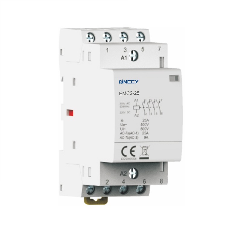 2P 1,2modules,12V,230V,16A,63A AC/DC 模数化接触器
