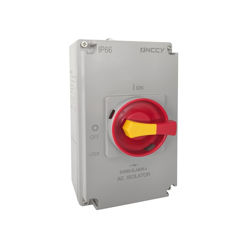 Aluminium Enclosed Fused Switch 4P 800V 125A