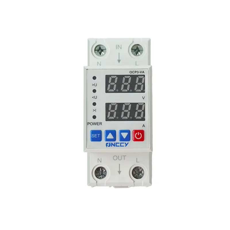 1P+N AC220V 100A OV/UV/OC 自复式保护器