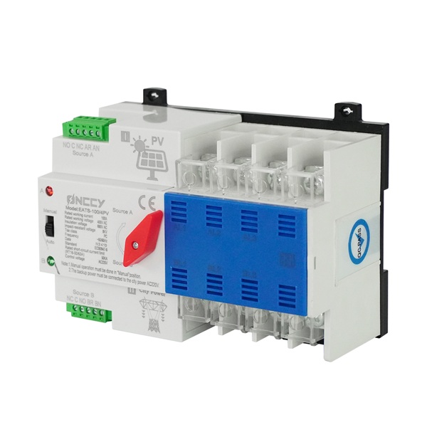 光伏 光伏 4P 100A 400V 双电源自动转换开关 4