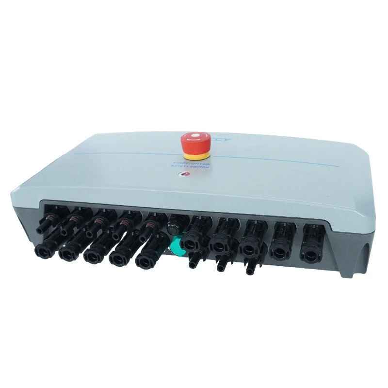 6P/8P/10P 1500V 40A 光伏消防员开关 可带应急按钮 4